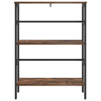 Libreria Rovere fumé 60 x 29,5 x 81 cm Legno multistrato