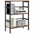 Libreria Rovere fumé 60 x 29,5 x 81 cm Legno multistrato
