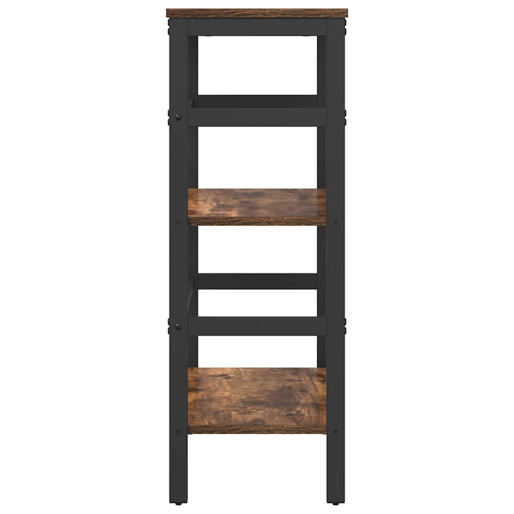 Libreria Rovere fumé 60 x 29,5 x 81 cm Legno multistrato