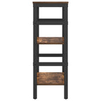 Libreria Rovere fumé 60 x 29,5 x 81 cm Legno multistrato