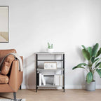 Libreria Grigio Sonoma 60 x 29,5 x 81 cm Legno multistrato