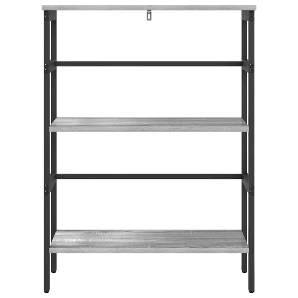 Libreria Grigio Sonoma 60 x 29,5 x 81 cm Legno multistrato