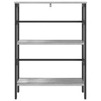 Libreria Grigio Sonoma 60 x 29,5 x 81 cm Legno multistrato
