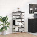 Libreria Rovere Nero 60 x 29,5 x 115 cm Legno multistrato