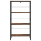 Libreria Rovere fumé 60 x 29,5 x 115 cm Legno multistrato