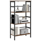 Libreria Rovere fumé 60 x 29,5 x 115 cm Legno multistrato