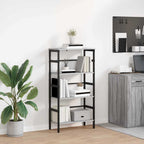 Libreria Grigio Sonoma 60 x 29,5 x 115 cm Legno multistrato