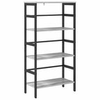 Libreria Grigio Sonoma 60 x 29,5 x 115 cm Legno multistrato
