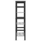Libreria Grigio Sonoma 60 x 29,5 x 115 cm Legno multistrato