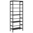 Libreria Rovere Nero 60 x 29,5 x 149 cm Legno multistrato