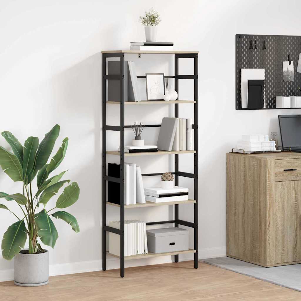 Libreria Rovere Sonoma 60 x 29,5 x 149 cm Legno multistrato