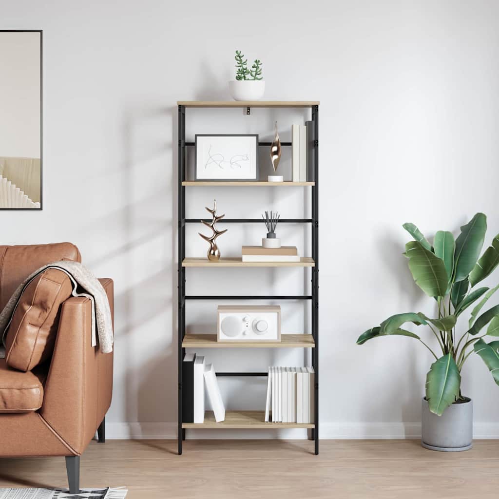Libreria Rovere Sonoma 60 x 29,5 x 149 cm Legno multistrato