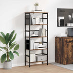 Libreria Rovere fumé 60 x 29,5 x 149 cm Legno multistrato