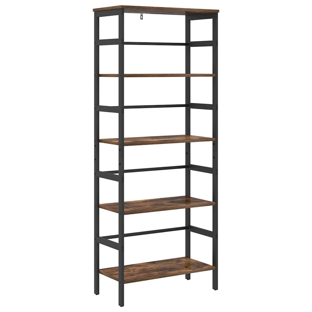 Libreria Rovere fumé 60 x 29,5 x 149 cm Legno multistrato