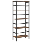 Libreria Rovere fumé 60 x 29,5 x 149 cm Legno multistrato