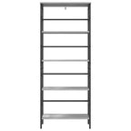 Libreria Grigio Sonoma 60 x 29,5 x 149 cm Legno multistrato