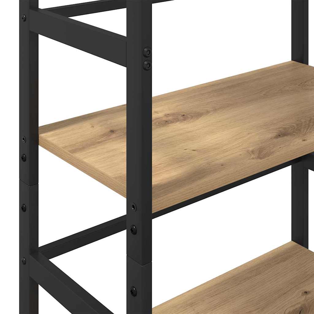 Libreria Rovere artigianale 60 x 29,5 x 149 cm