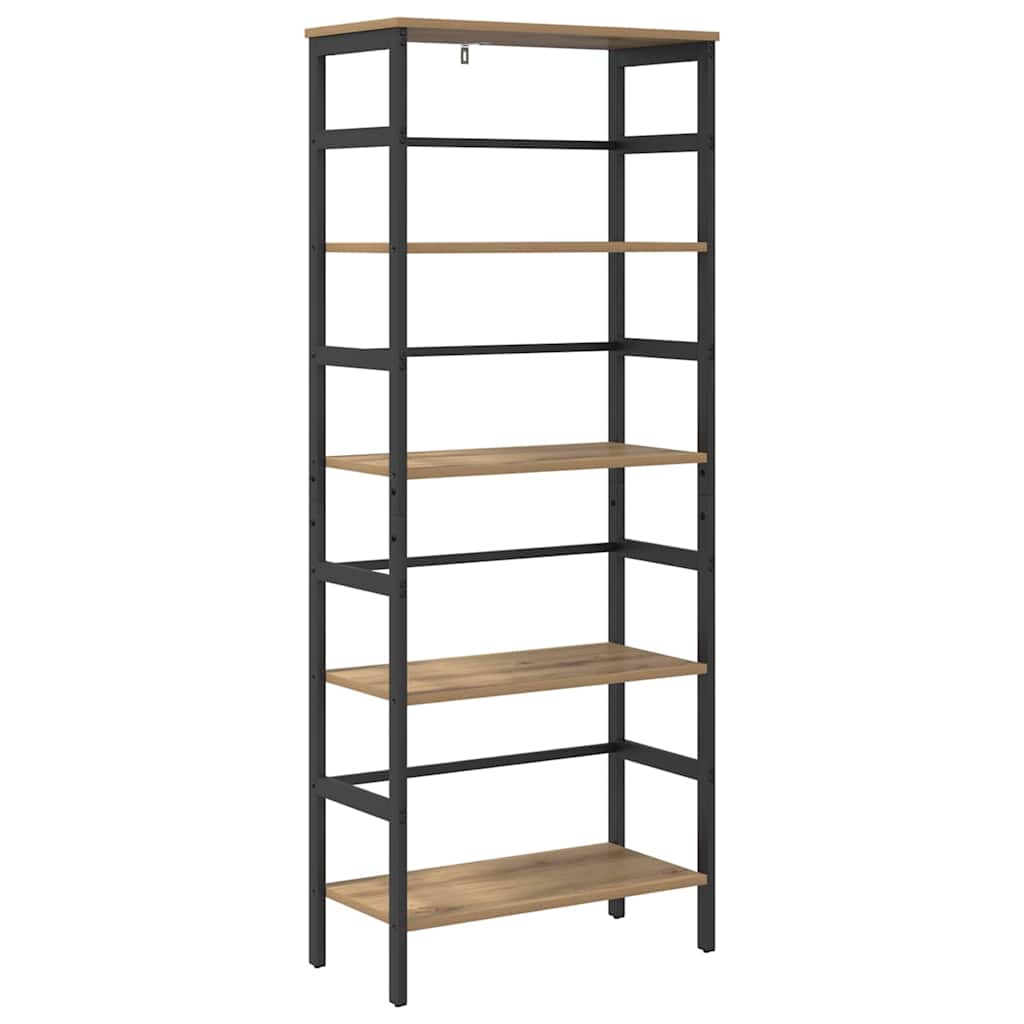 Libreria Rovere artigianale 60 x 29,5 x 149 cm