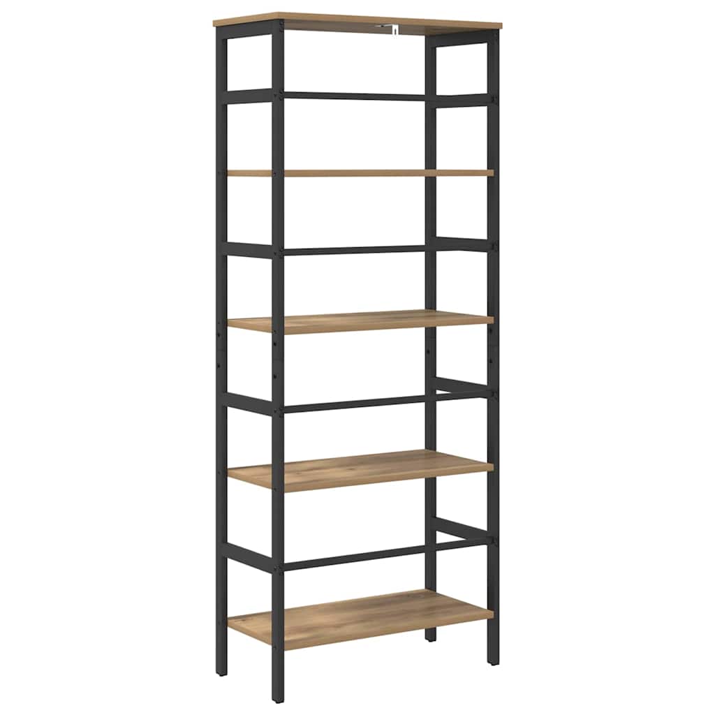 Libreria Rovere artigianale 60 x 29,5 x 149 cm