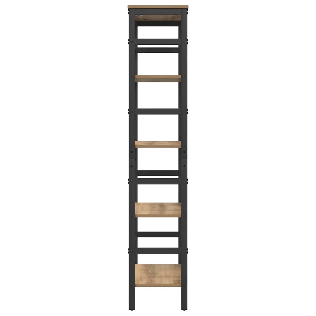 Libreria Rovere artigianale 60 x 29,5 x 149 cm