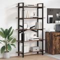 Libreria Rovere fumé 100 x 33,5 x 178 cm Legno multistrato