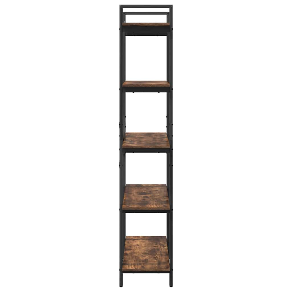 Libreria Rovere fumé 100 x 33,5 x 178 cm Legno multistrato