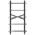 Libreria Grigio Sonoma 100 x 33,5 x 178 cm Legno multistrato