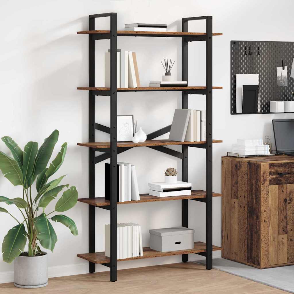 Libreria Legno vecchio 100 x 33,5 x 178 cm Legno multistrato