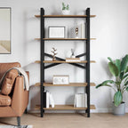 Libreria Rovere artigianale 100 x 33,5 x 178 cm