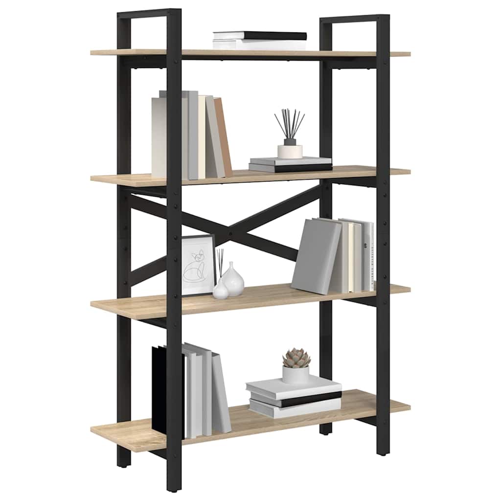 Libreria Rovere Sonoma 100 x 33,5 x 140 cm Legno multistrato