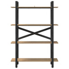 Libreria Rovere artigianale 100 x 33,5 x 140 cm