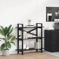 Libreria Rovere Nero 100 x 33,5 x 102 cm Legno multistrato