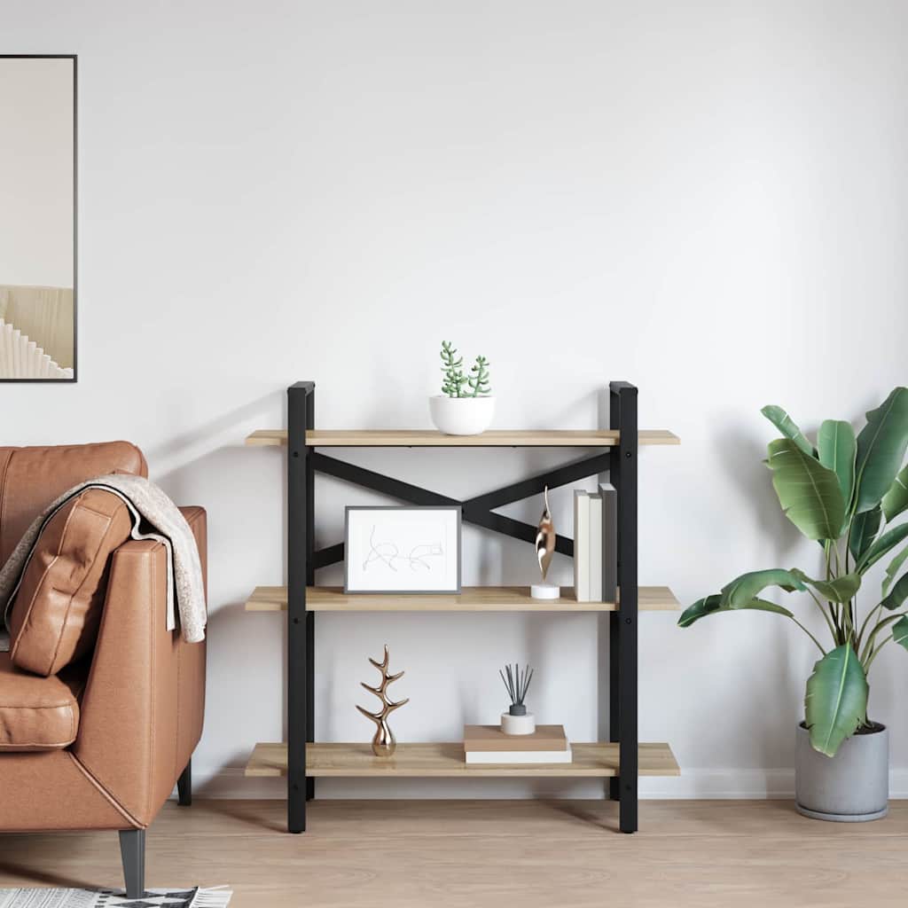Libreria Rovere Sonoma 100 x 33,5 x 102 cm Legno multistrato