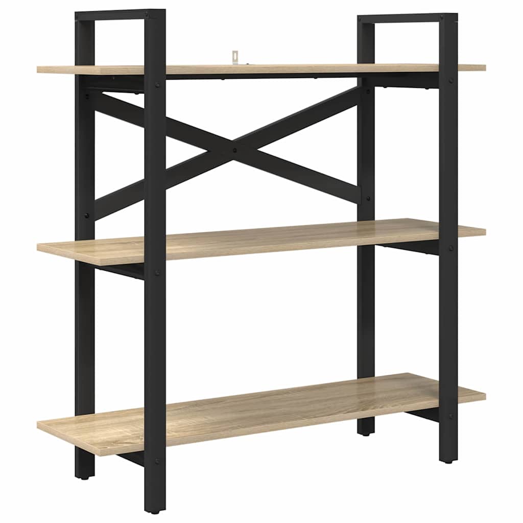 Libreria Rovere Sonoma 100 x 33,5 x 102 cm Legno multistrato