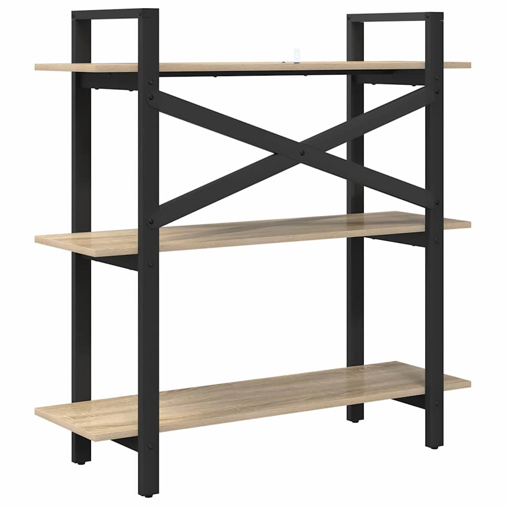 Libreria Rovere Sonoma 100 x 33,5 x 102 cm Legno multistrato