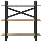 Libreria Rovere artigianale 100 x 33,5 x 102 cm