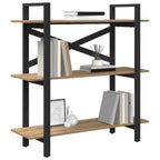 Libreria Rovere artigianale 100 x 33,5 x 102 cm