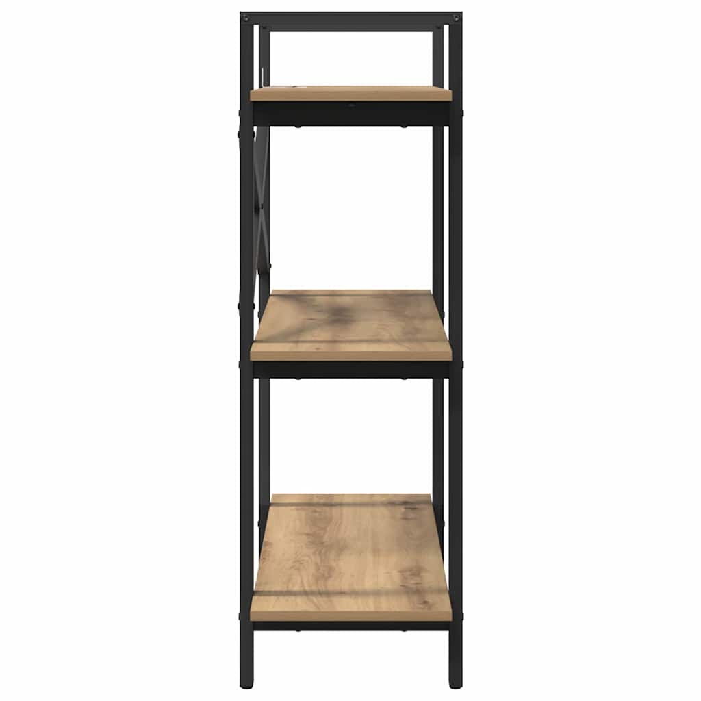 Libreria Rovere artigianale 100 x 33,5 x 102 cm