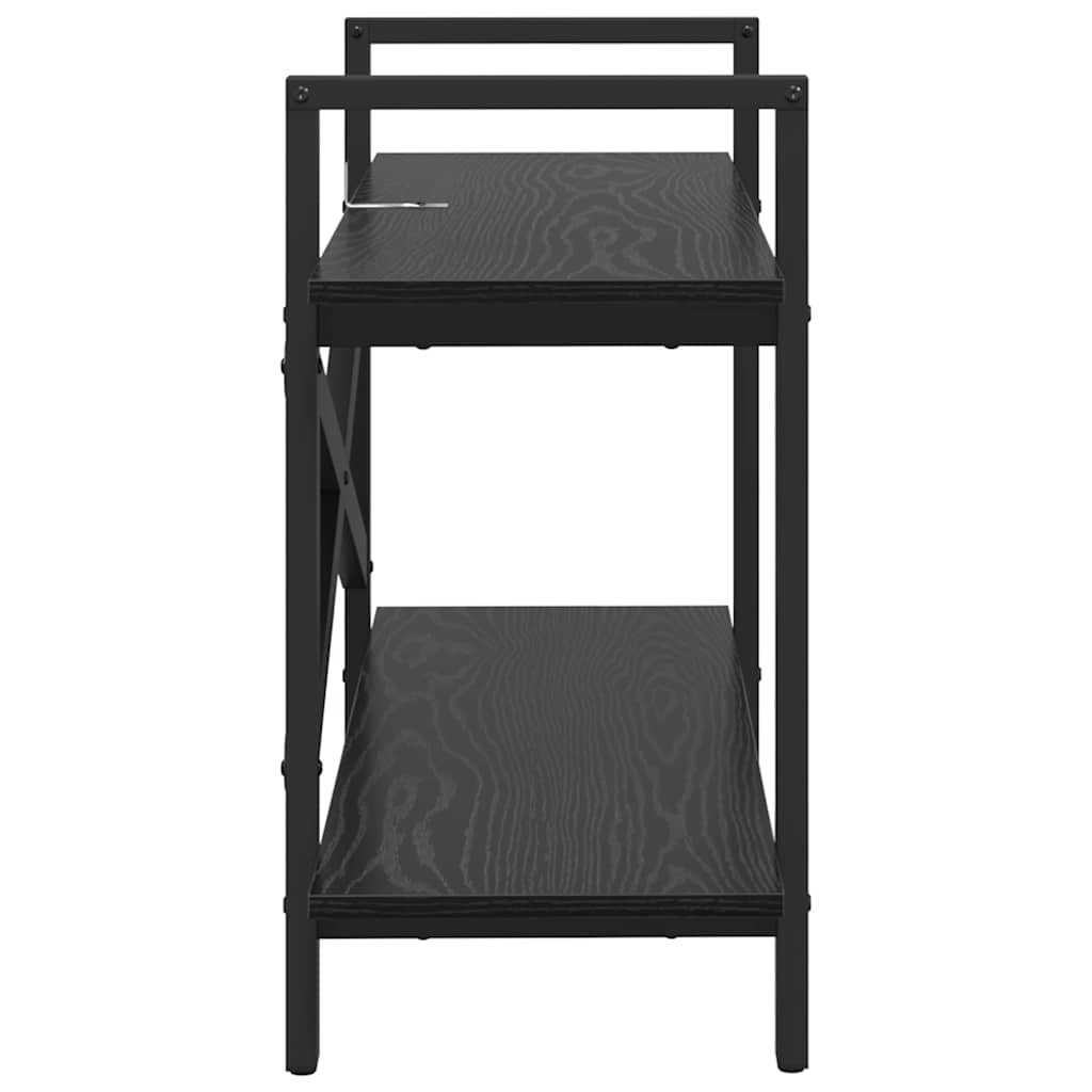 Libreria Rovere Nero 100 x 33,5 x 64 cm Legno multistrato