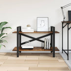 Libreria Rovere fumé 100 x 33,5 x 64 cm Legno multistrato