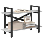 Libreria Grigio Sonoma 100 x 33,5 x 64 cm Legno multistrato