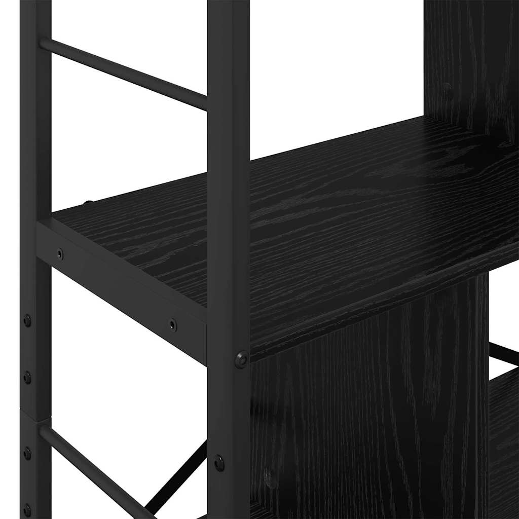 Libreria Rovere Nero 75 x 30 x 156 cm Legno multistrato