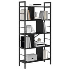 Libreria Rovere Nero 75 x 30 x 156 cm Legno multistrato