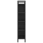 Libreria Rovere Nero 75 x 30 x 156 cm Legno multistrato