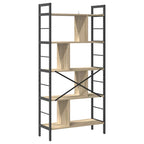 Libreria Rovere Sonoma 75 x 30 x 156 cm Legno multistrato