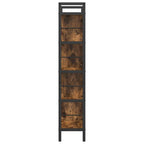 Libreria Rovere fumé 75 x 30 x 156 cm Legno multistrato