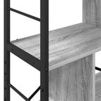Libreria Grigio Sonoma 75 x 30 x 156 cm Legno multistrato