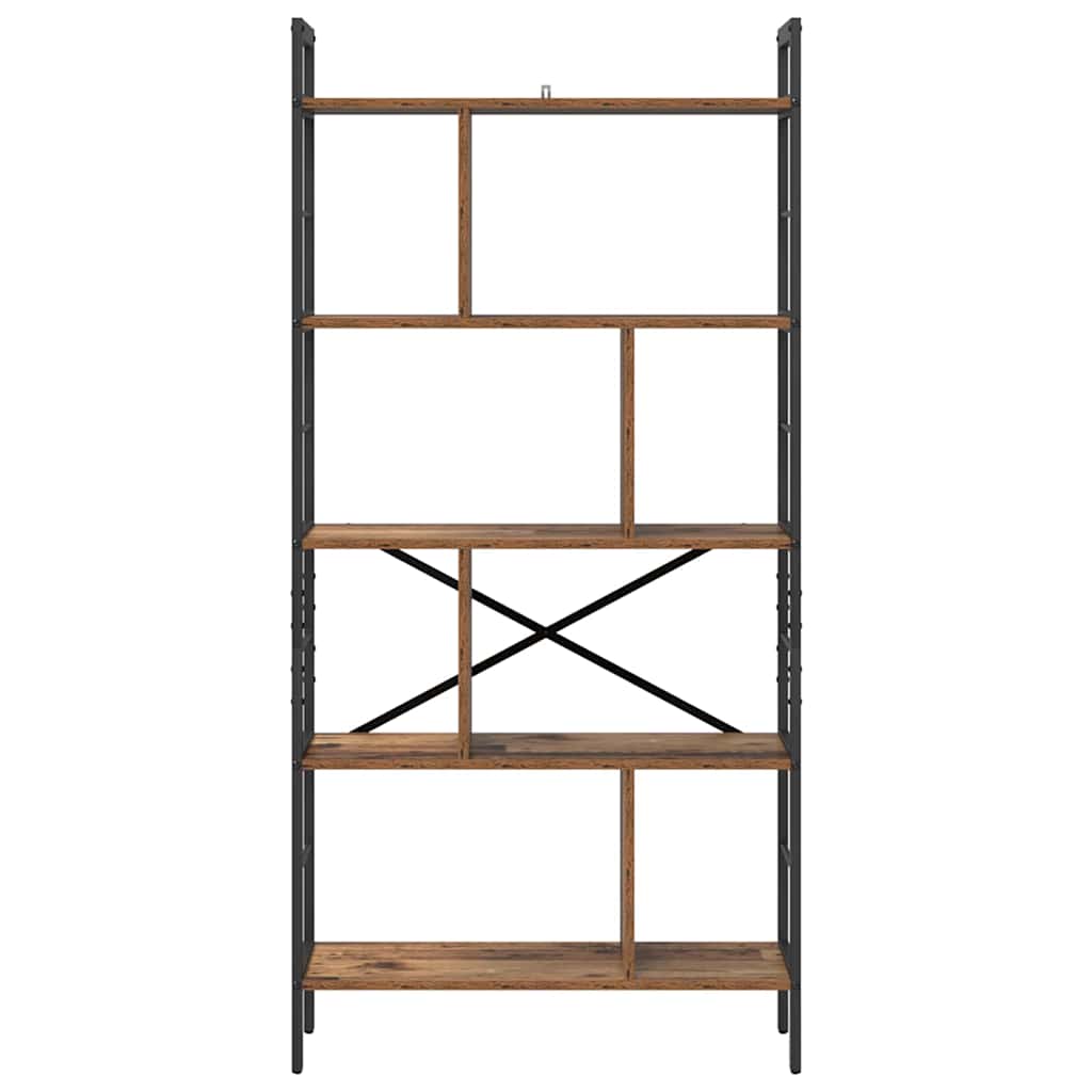 Libreria Legno vecchio 75 x 30 x 156 cm Legno multistrato