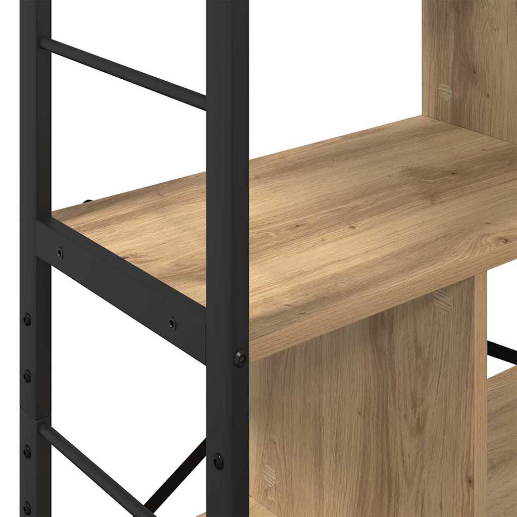 Libreria Rovere artigianale 75 x 30 x 156 cm Legno multistrato