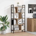 Libreria Rovere artigianale 75 x 30 x 156 cm Legno multistrato